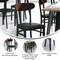 Flash Furniture Green Vinyl Dining Chairs - Walnut Wood Backs, 2PK 2-XU-DG6V5GNV-WAL-GG - alternate 8